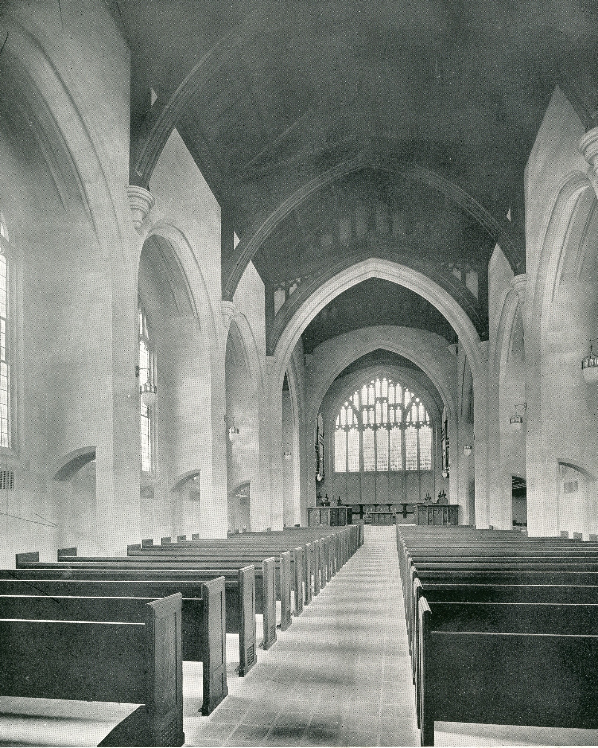 The Knox Chapel shortly after its completion
