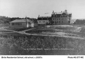 Birtle Residential School, old school, c. 1920's - g-377-mc
