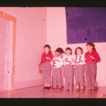 Students in Christmas pageant, Cecilia Jeffrey School, 1960 (G-84-SC-39)