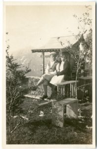 G-6143-FC Lillian and Jim in Japanese mountains - Intro to Lillian