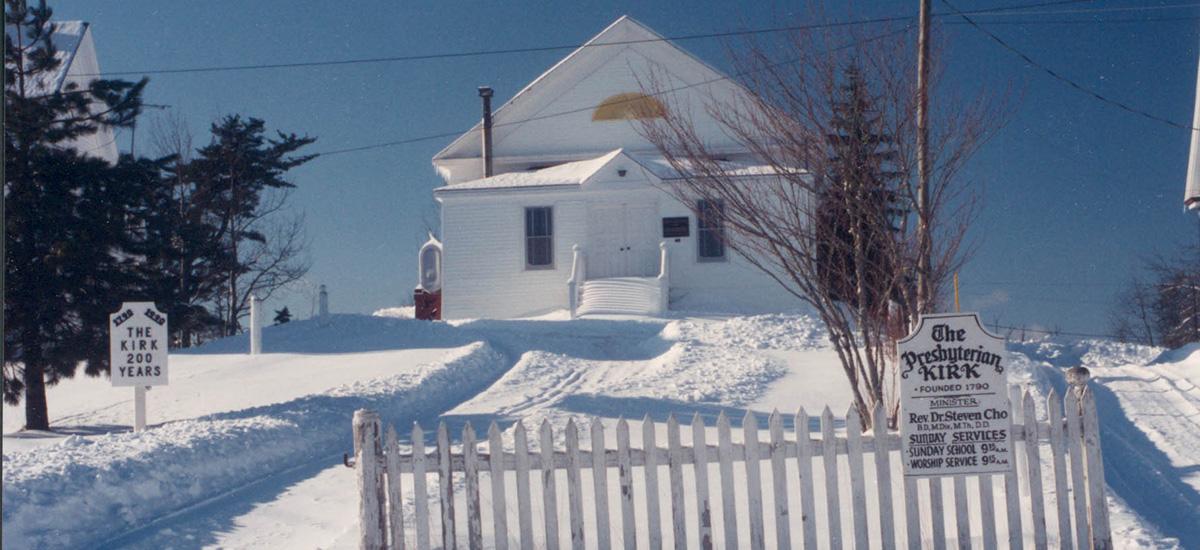 The Kirk, St. George New Brunswick, Built 1790