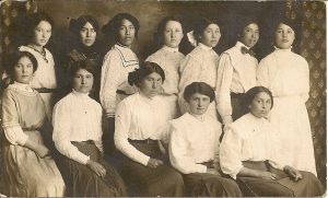 Graduates of Birtle Indian Residential School, 1911