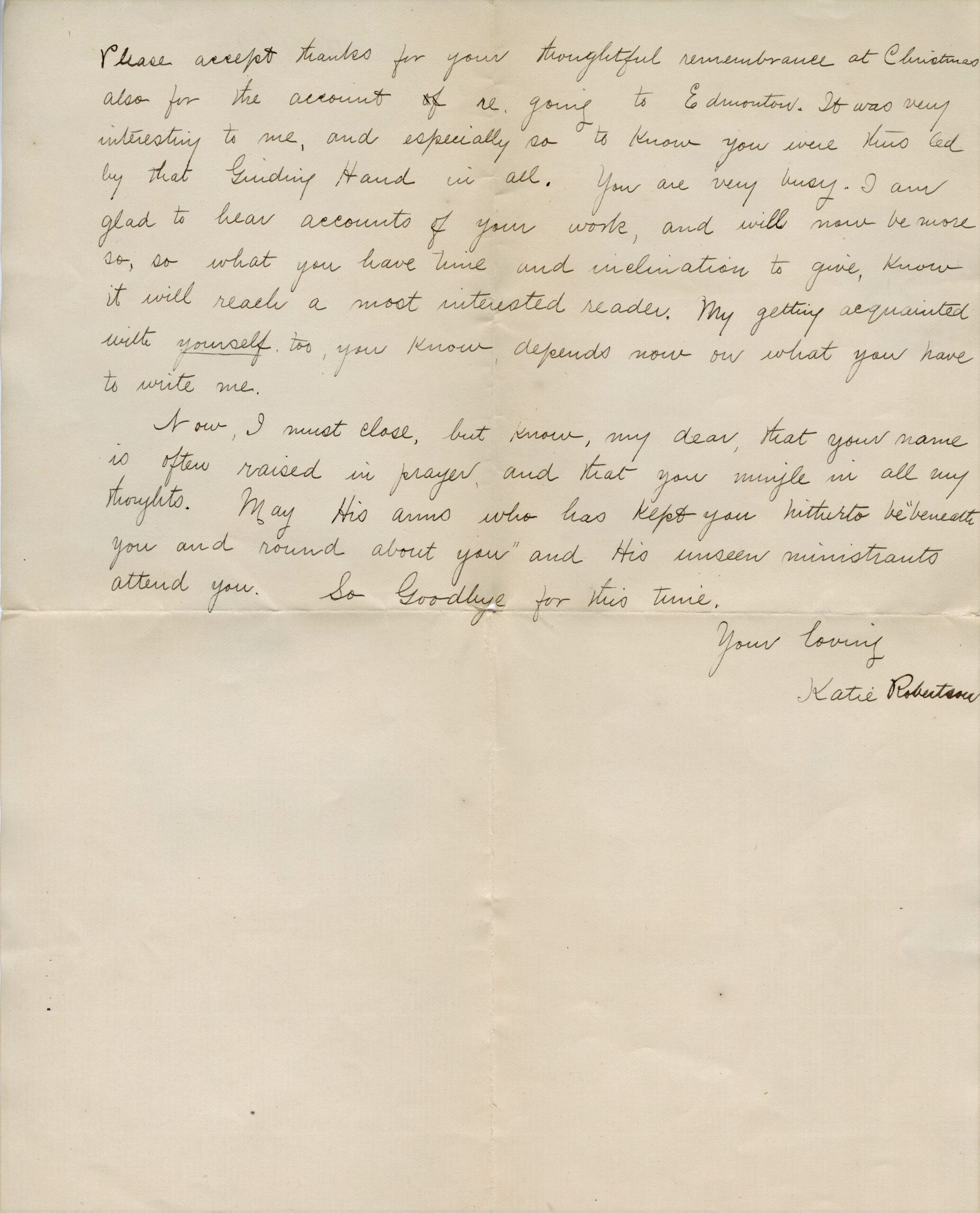 The Presbyterian Church in Canada Archives – 19th Century Love Letters